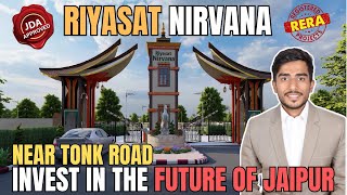 🏡 Riyasat Nirvana – JDA Approved & RERA Registered Plots Near Tonk Road, Jaipur | Best Investment