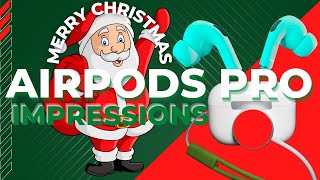 Apple AIRPODS PRO 2 IMPRESSIONS!!! #appleairpodspro #apple