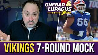 BRAND NEW Minnesota Vikings 7 Round 2026 NFL Mock Draft