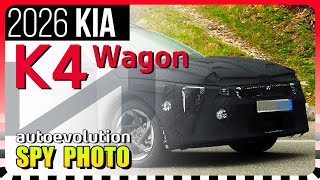 2026 Kia K4 Wagon // SPY PHOTOS