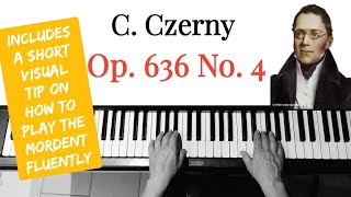 Czerny Op. 636 No. 4 – Mastering the Mordent Gracefully