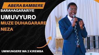 UMWUNGERE WA2 KIREMBA Schadrack N."NTIDUSHOBORA KUREKERANA/ABERA BA MBERE BAHAGAZE NEZA"(versio2023)