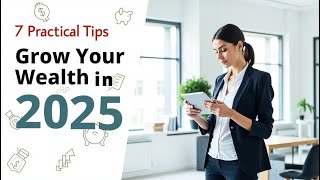 7 Practical Tips to Help you Grow your Wealth in 2025