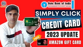 SBI Simply Click Credit Card - Benefits, Charges | Amazon Gift Voucher Details (2023 Update)