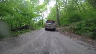 Devil's Backbone Moutain Cross 2016 - North Fork Road Descent