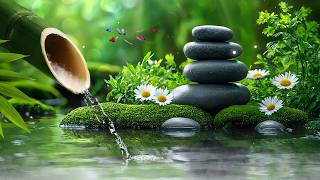 Peaceful Music to Stress Relief & Anxiety - Gentle Piano + Nature Sounds Calm the Mind,Reduce Stress