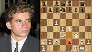 One of the Deepest Sacrifices Since The Evergreen Game || Spassky's Immortal Game