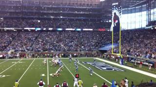 49ers vs Lions 2011 - Alex Smith - Walker - Game Winning TD Live
