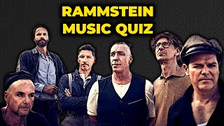 Guess the Song - Rammstein | Are You a True Fan?