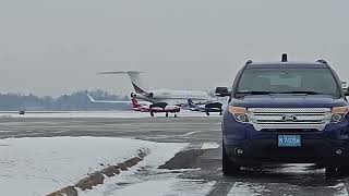 Netjet take off with music 