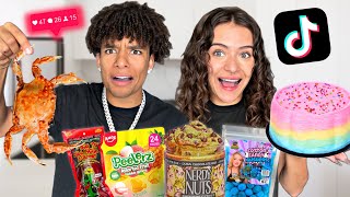 Trying VIRAL Snacks From TikTok Shop!