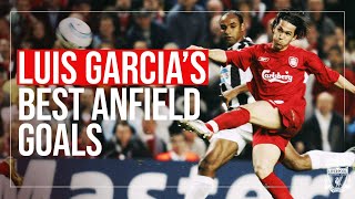 Luis Garcia's BEST Anfield Goals | Boss headers, European classics