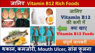 Vitamin B12 की कमी में क्या खाए | Vitamin B12 Rich Foods 