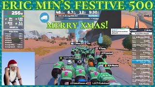 Sharing the Christmas Spirit with Over 2000 Riders in Eric Min's Festive 500!