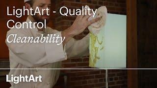 LightArt Quality Control - Cleanability