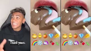 🍵Mark Adams POV Lips Eating Storytime ASMR👄 Best POVs Credit 2024