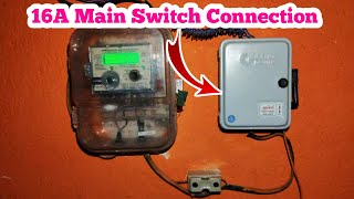16A Main Switch Installation | Jackno Main Switch