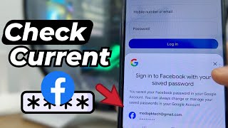 Check Current Password On Facebook 2026 - Android / iPhone