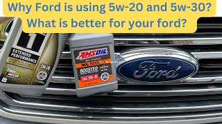 Ford 5W-20 VS 5W-30? What is the best viscosity for Ford? Best motor oil for ford