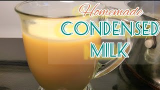 How To Make CONDENSED MILK @ Home