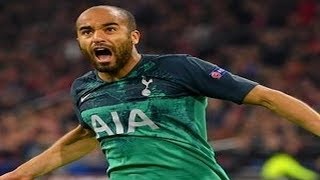 Tottenham scored an impressive victory over Ajax with a last minute goal in the Champions League