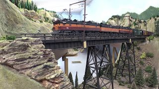 Milwaukee Road Model Railroad Layouts in HO Scale