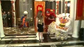 Celine Dion Hosts Grand Opening of Octavius Tower   Lohan School of Shaolin Las Vegas