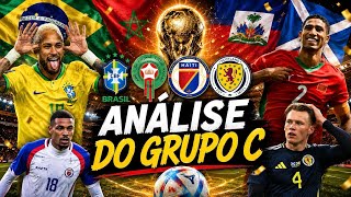 2026 WORLD CUP - GROUP C: 🇧🇷🇲🇦🇭🇹🏴󠁧󠁢󠁳󠁣󠁴󠁿 - TEAM AND MATCHUP ANALYSIS!! ⚽️🏆