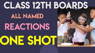 All Named reactions || Class 12th Boards||