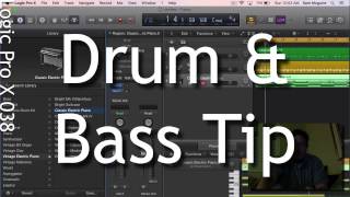 Compression Side Chaining with Drums and Bass in Logic Pro X