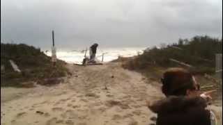 Spring lake Beach Hurrican Sandy 2012
