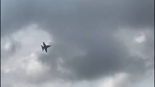 F-18 Hornet Top gun Mavric movie Fly Bay Holland aviation festival
