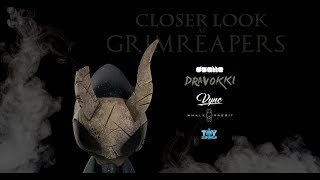 DUALLE DRAVOKKI Grimreaper by VYNC x WHALERABBIT closer look