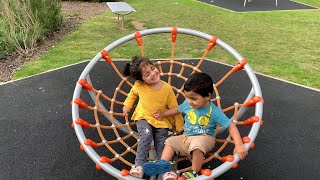 Outdoor Playground for Children Entertainment Family Fun with Zara and Rehan | Playground for Kids
