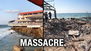 Israel Drops 500lb Bomb on Cafe in Gaza