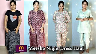 🛍️Meesho haul || Meesho night dress haul💥 @Meesho