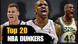 Top 20 Greatest In-Game DUNKERS in NBA History