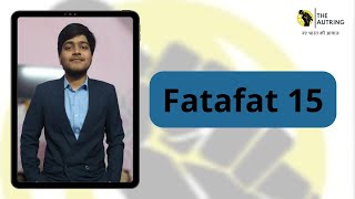 Fatafat - 15 | Political News | Latest Breaking