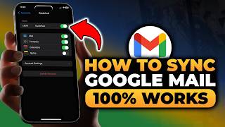 How To Sync Google Mail in iPhone (FAST & EASY) | 100% WORKS | NO Yapping, To The Point!
