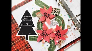 December Daily: Joy Calendar featuring embellishments by Shadnee