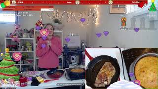LIVE!! Orange cake and we will see what I got from the store this morning
