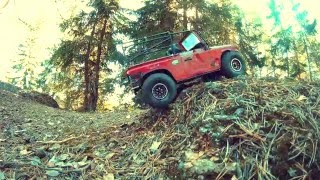 Bishop's RC Crusade - Land Rover Defender D90 - Crawling #1