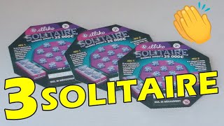 GRATTAGE FDJ🍀 👉 3 SOLITAIRE👏