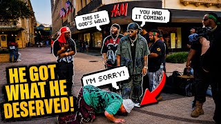White Man KISSES Hebrew Israelite BOOTS | Hebrew Israelite Vs. White Man
