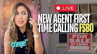 Loida Velasquez First Time Cold Calling For Sale By Owner  LIVE