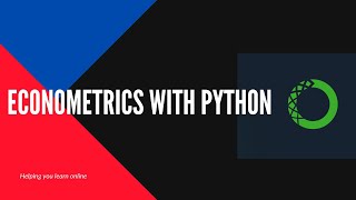 Econometrics with python OLS part1
