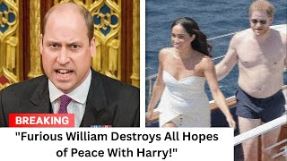 Prince William EXPLODES Over Harry's Secret Deal With King Charles | Royal Family WAR Begins!