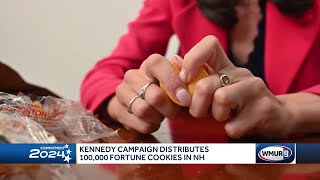 Kennedy campaign distributes 100,000 fortune cookies in New Hampshire