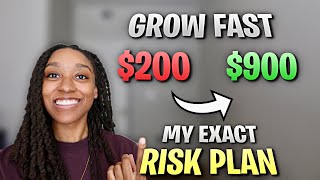 Grow a Small Account FAST With Smart Risk Management (My Exact Plan)