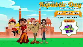 Republic Day Celebration with Super Heroes | Watch FREE Only on Green Gold TV